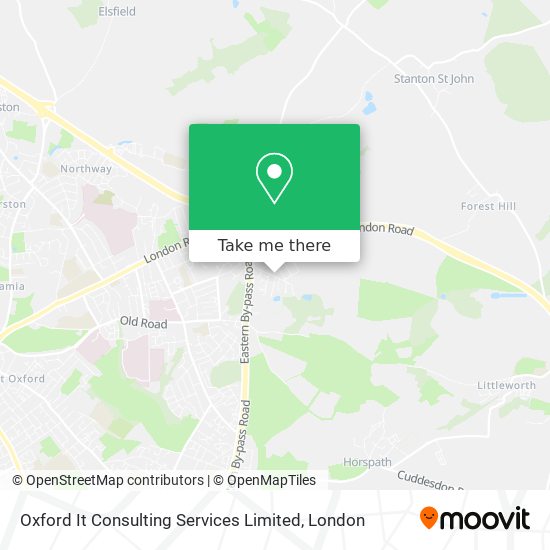Oxford It Consulting Services Limited map