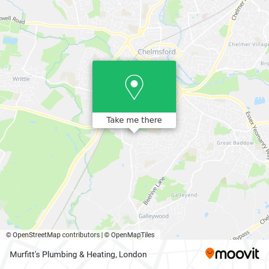 Murfitt's Plumbing & Heating map