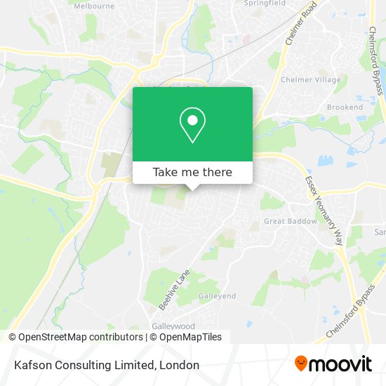 Kafson Consulting Limited map