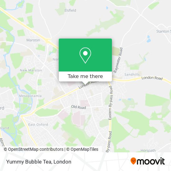 Yummy Bubble Tea map