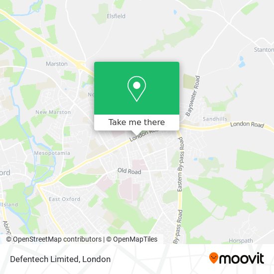 Defentech Limited map