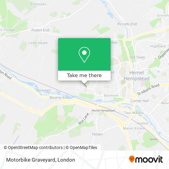 Motorbike Graveyard map
