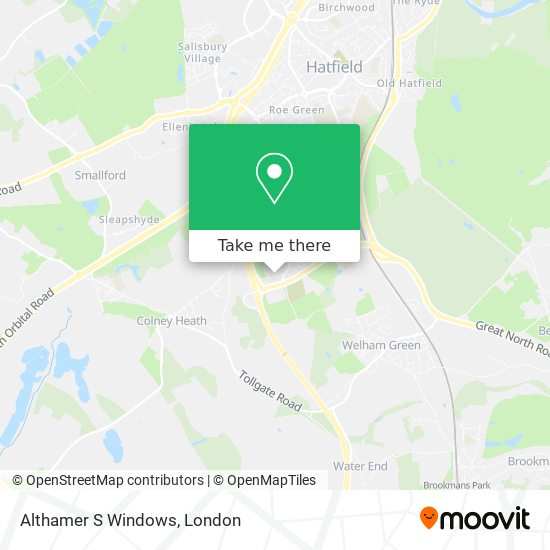 Althamer S Windows map