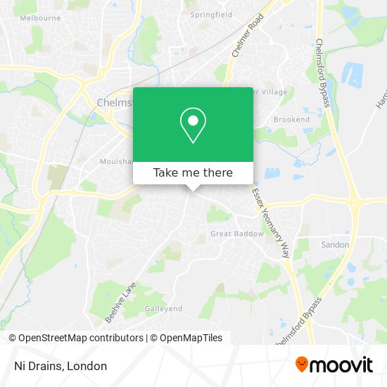 Ni Drains map