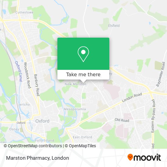 Marston Pharmacy map
