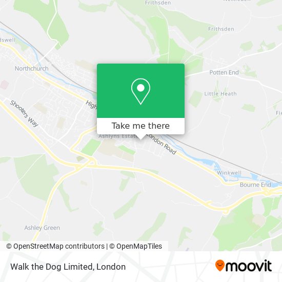 Walk the Dog Limited map