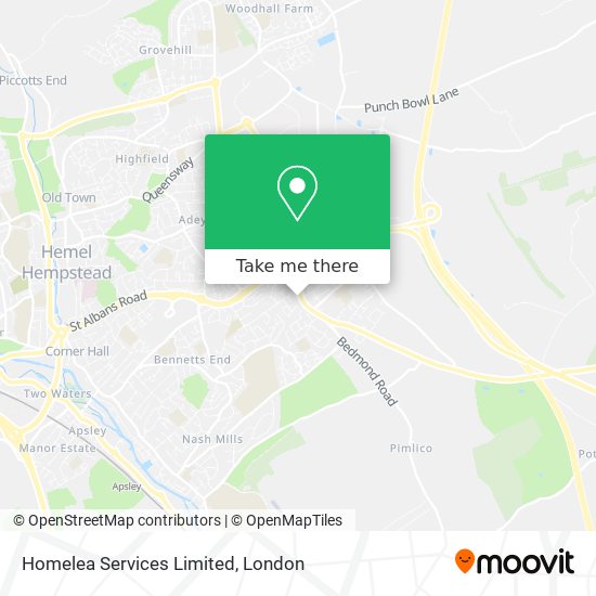 Homelea Services Limited map