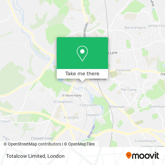 Totalcow Limited map