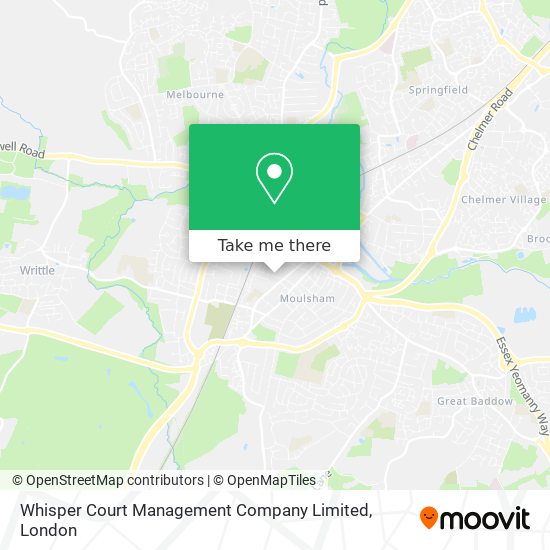 Whisper Court Management Company Limited map