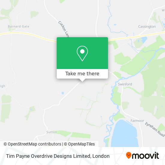Tim Payne Overdrive Designs Limited map