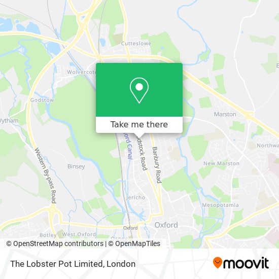 The Lobster Pot Limited map