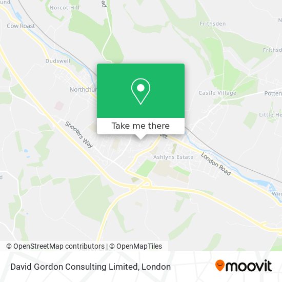 David Gordon Consulting Limited map