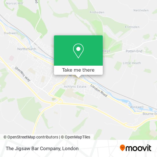 The Jigsaw Bar Company map