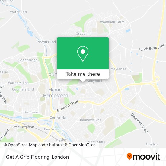 Get A Grip Flooring map