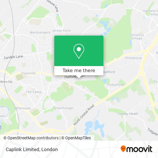 Caplink Limited map