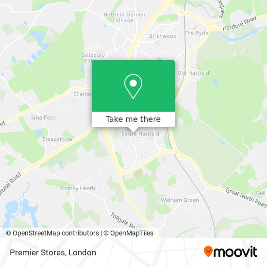 Premier Stores map