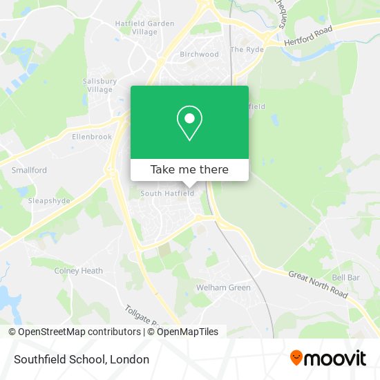 Southfield School map