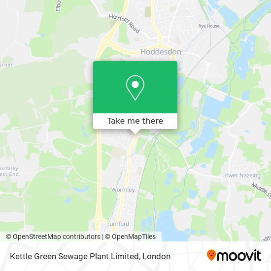 Kettle Green Sewage Plant Limited map