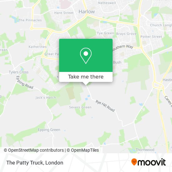 The Patty Truck map