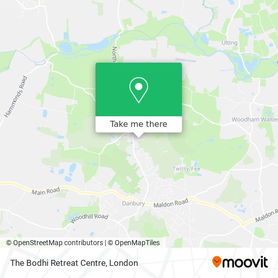 The Bodhi Retreat Centre map