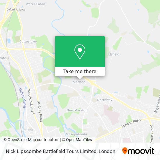 Nick Lipscombe Battlefield Tours Limited map
