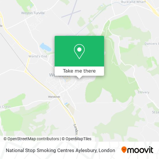 National Stop Smoking Centres Aylesbury map