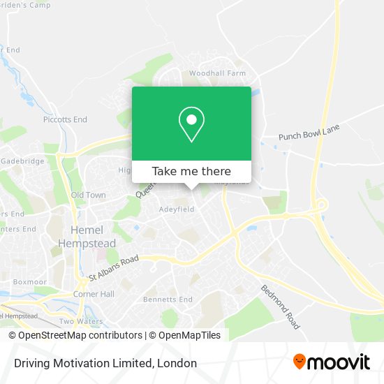 Driving Motivation Limited map
