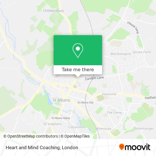 Heart and Mind Coaching map