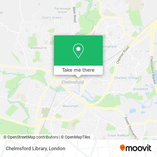 Chelmsford Library map