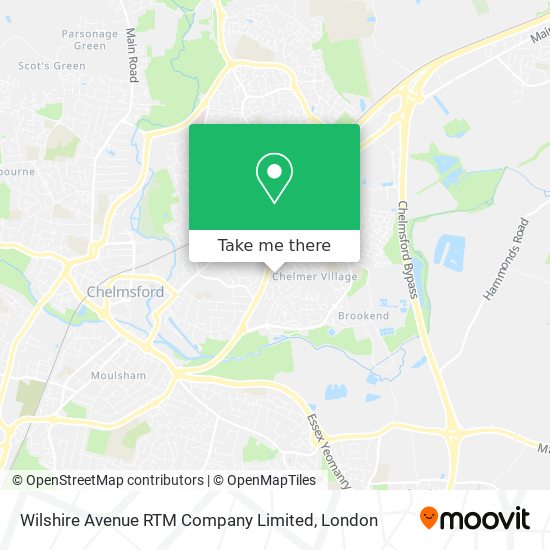 Wilshire Avenue RTM Company Limited map