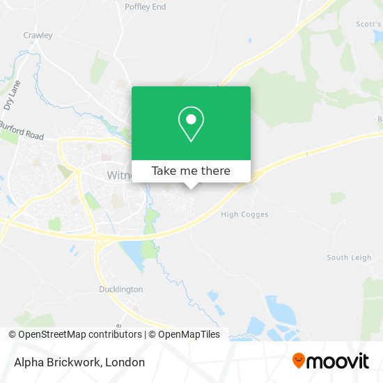 Alpha Brickwork map
