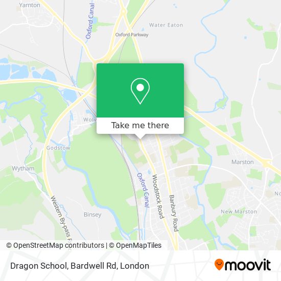 Dragon School, Bardwell Rd map