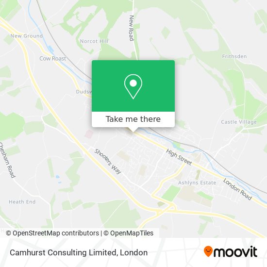 Camhurst Consulting Limited map