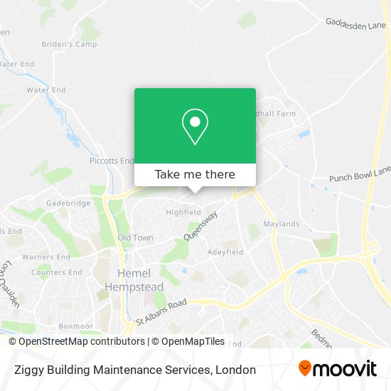 Ziggy Building Maintenance Services map