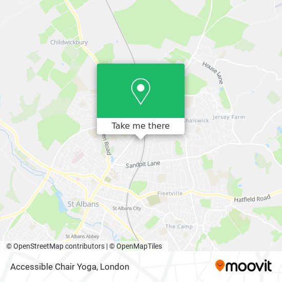 Accessible Chair Yoga map