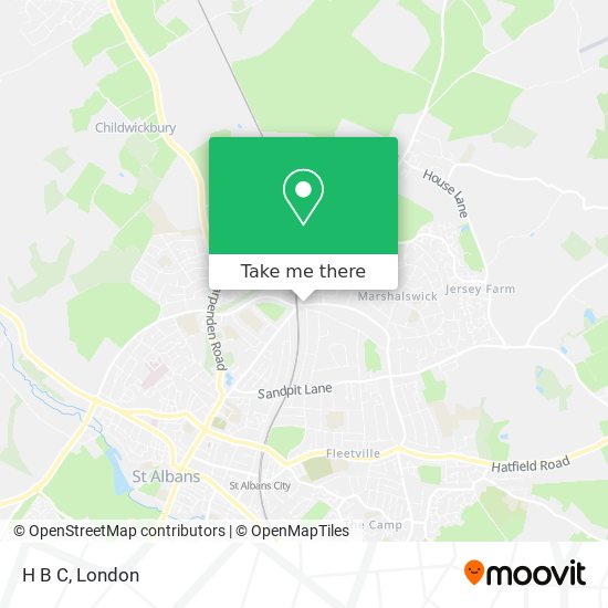 H B C map