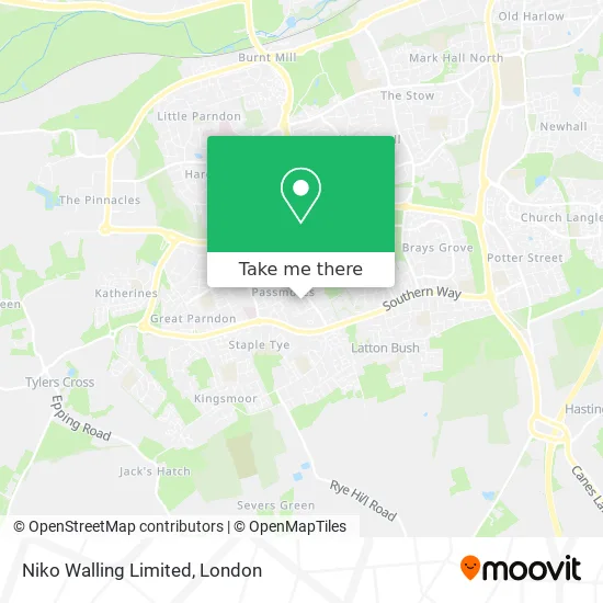 Niko Walling Limited map