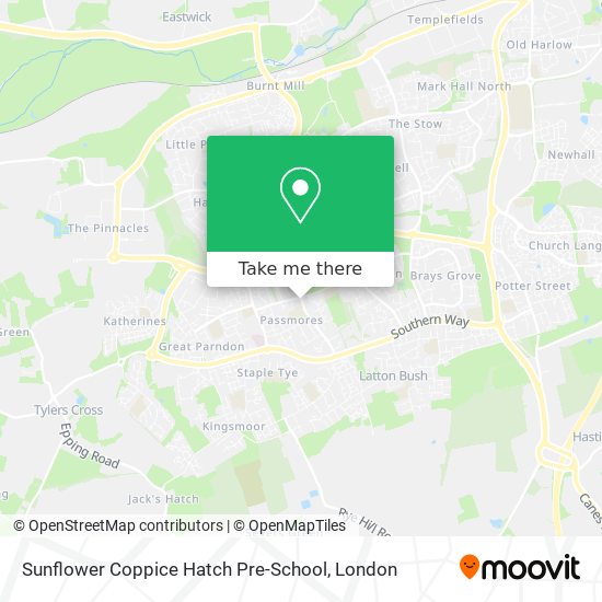Sunflower Coppice Hatch Pre-School map