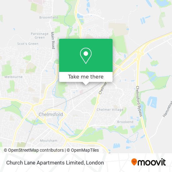 Church Lane Apartments Limited map
