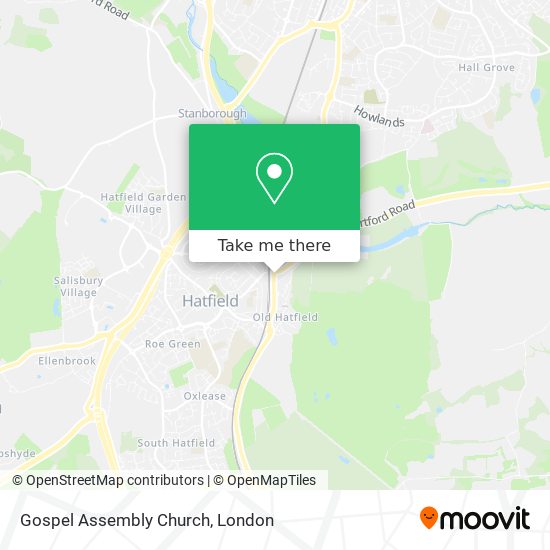 Gospel Assembly Church map