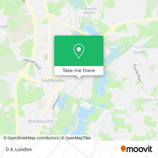 D X map