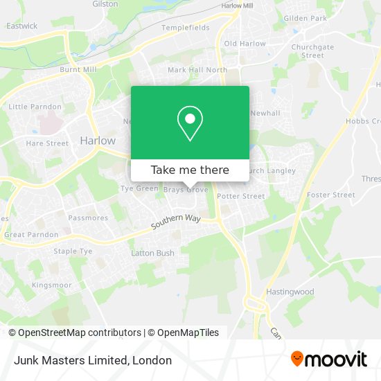 Junk Masters Limited map