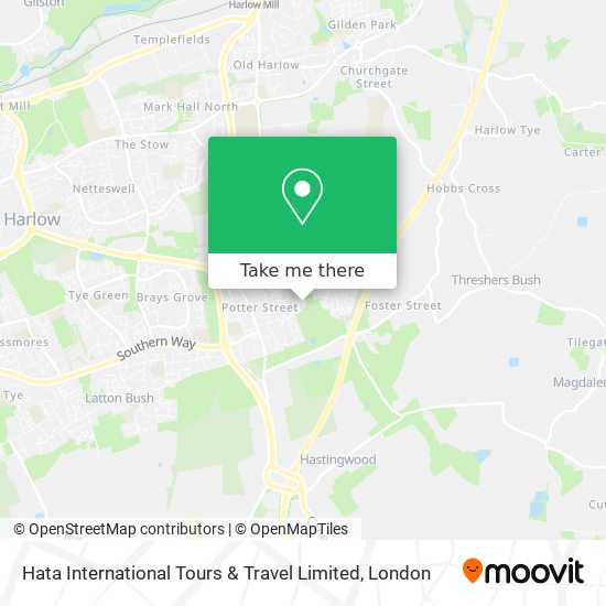 Hata International Tours & Travel Limited map