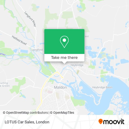 LOTUS Car Sales map