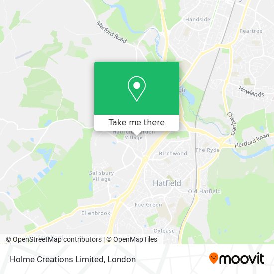 Holme Creations Limited map