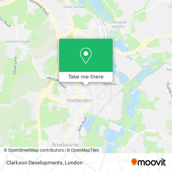 Clarkson Developments map