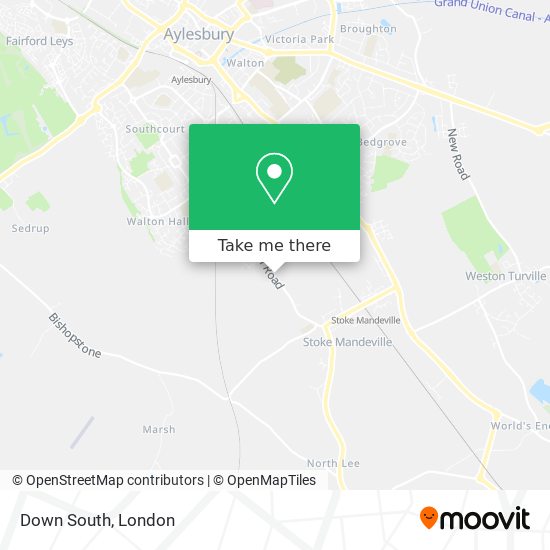 Down South map