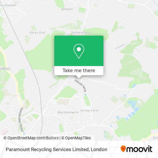 Paramount Recycling Services Limited map