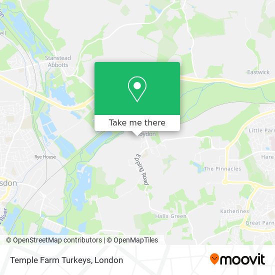 Temple Farm Turkeys map