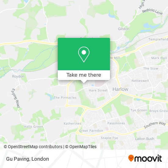 Gu Paving map